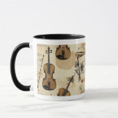 Vintage Muziek Mok (Links)