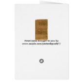 Vintage muziek van Johann Sebastian Bach (Achterkant)