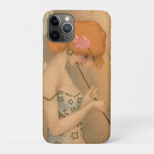 Vintage muziek Victoriaanse engel muzikanten fluit Case-Mate iPhone Case