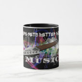 Vintage Muziekleraar Mok (Midden)