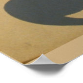 Vintage Muziekwedstrijd Poster (Hoek)