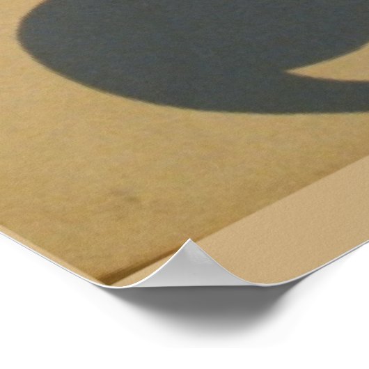 Vintage Muziekwedstrijd Poster (Hoek)