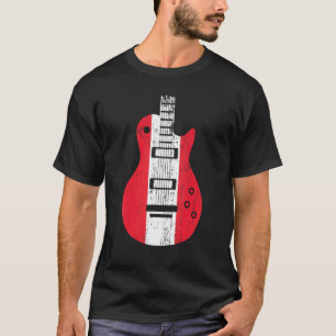 Vintage muzikant van de Oostenrijkse vlag T-shirt
