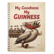 Vintage "My Goodness My Guinness" Spiraalschrift 