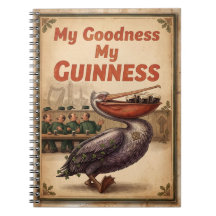 Vintage "My Goodness My Guinness" Spiraalschrift 