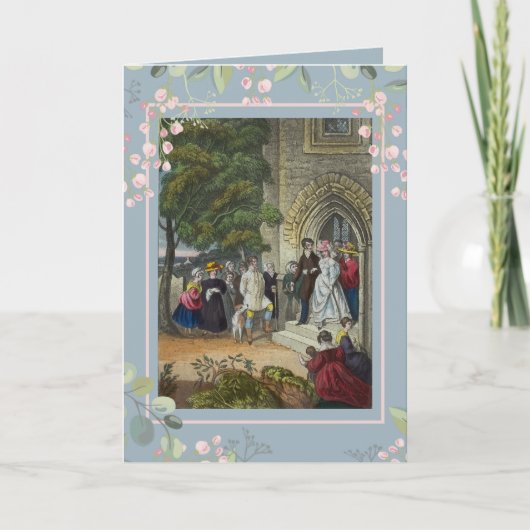 Vintage My Love Valentijn Feestdagen Kaart (Voorkant)