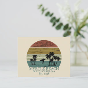 Vintage Myrtle Beach South Carolina Briefkaart