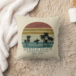 Vintage Myrtle Beach South Carolina Kussen