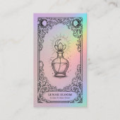 Vintage Mysterieuze Hemelse Parfum Visitekaartje (Voorkant)