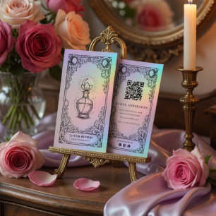 Vintage Mysterieuze Hemelse Parfum Visitekaartje