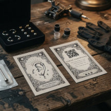 Vintage Mysterieuze Oorbel Celestiaal