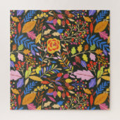 Vintage najaar Herfst botanische tuin Legpuzzel (Verticaal)