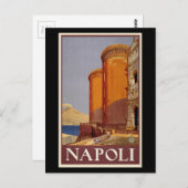 Vintage Napels - Napoli Briefkaart (Voorkant / Achterkant)