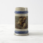 Vintage Napoleon die de Alpen oversteekt Bierpul (Center)