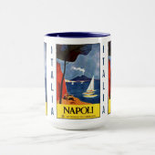 Vintage Napoli Italië - mokken (Midden)