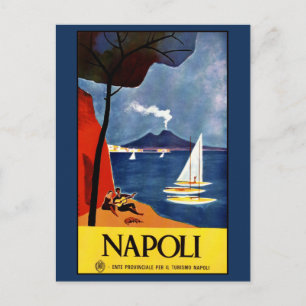 Vintage Napoli (Napels) Italy postcard Briefkaart