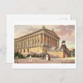 Vintage National Gallery in Berlin, Germany Briefkaart (Voorkant / Achterkant)