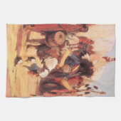 Vintage Native Americans Buffeldanser van Cassidy Theedoek (Horizontaal)