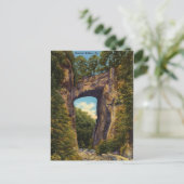 Vintage, Natural Bridge, Virginia Briefkaart (Staand voorkant)