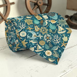 Vintage Nautical Custom Necktie Stropdas<br><div class="desc">This custom nautical necktie is perfect for any ocean lover. The unique design features [Specific details of the design, e.g., a vibrant blue and white striped pattern, classic anchors, or a stylized seascape]. It's a stylish and memorable gift for dads, groomsmen, or anyone who appreciates a touch of the sea....</div>