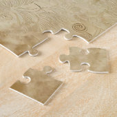 Vintage Nautical Kompasroos Legpuzzel (Zijkant)