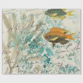 Vintage Nautisch Cadeaupapier (Vlak)