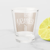 Vintage Nebraska State Shotglas Shot Glas (Achterkant)