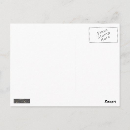 Vintage Neujahrskarte "Zwerge" Briefkaart (Achterkant)