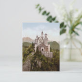 Vintage Neuschwanstein Bayern Briefkaart (Staand voorkant)
