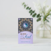 Vintage New age Holistisch Visitekaartje (Staand voorkant)