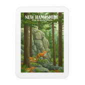 Vintage New Hampshire Magneet (Verticaal)