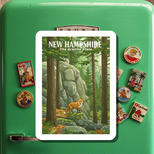 Vintage New Hampshire Magneet