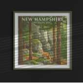 Vintage New Hampshire Poster