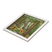 Vintage New Hampshire Tegeltje (Zijkant)