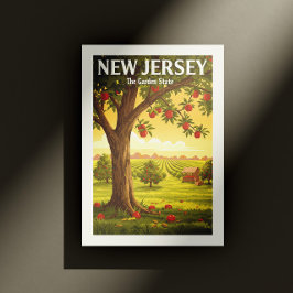 Vintage New Jersey Briefkaart