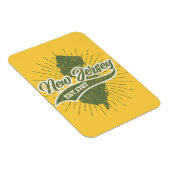 Vintage New Jersey Magneet (Rechterzijde)