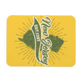 Vintage New Jersey Magneet (Horizontaal)