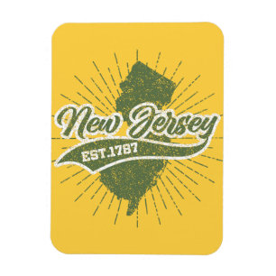 Vintage New Jersey Magneet