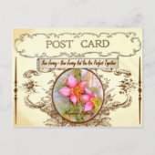 Vintage New Jersey State Flower Briefkaart (Voorkant)