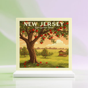 Vintage New Jersey Tegeltje