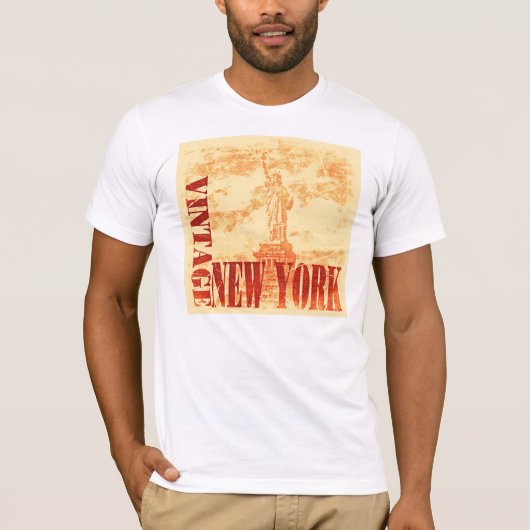 Vintage New York #2 T-Shirt (Voorkant)
