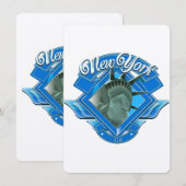 Vintage New York Liberty Logo (Voorkant / Achterkant)