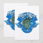 Vintage New York Liberty-logo (Voorkant / Achterkant)