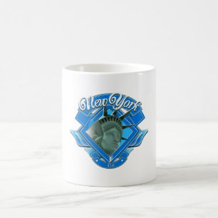 Vintage New York Liberty Logo Koffiemok