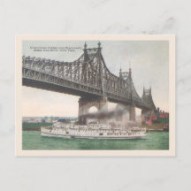 Vintage New York Queensboro Bridge jaren '20