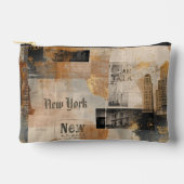 Vintage New York Stedelijke Collage Kunst Etui (Voorkant)