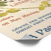 Vintage New York Sunday Herald Hoesje Poster (Hoek)