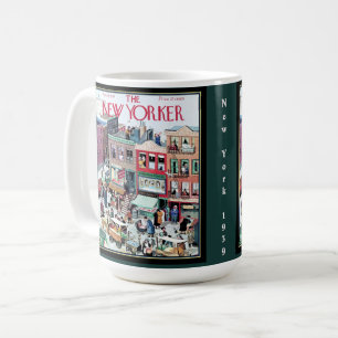 Vintage New Yorker Daily New York Leven Koffiemok