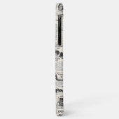 Vintage Newspaper   Case-Mate iPhone Case (Achterkant/links)