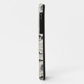 Vintage Newspaper Case-Mate iPhone Case (Achterkant/links)